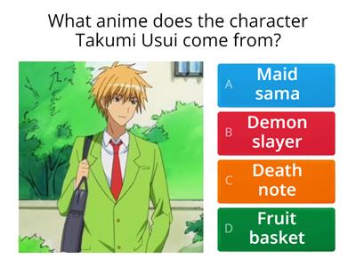Anime characters