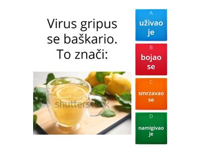Virus gripus - razumijevanje teksta
