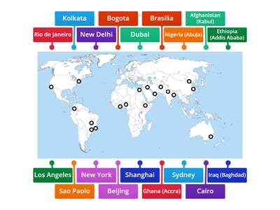 Awkward CE world cities and countries (random)