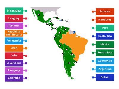 Los países de América Latina