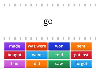 Irregular Verbs (beginners)