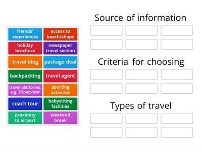 Travel choices | Proficiency Expert C2