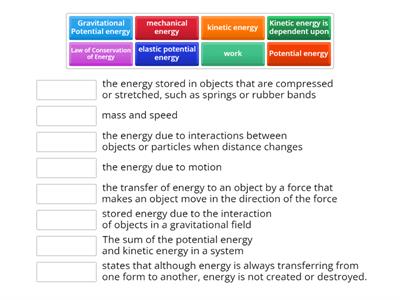 2.3 Conservation of Energy