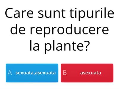 Recapitulare reproducerea la plante