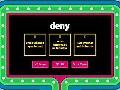 Infinitives & Gerunds Quiz