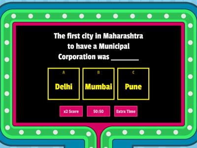 Urban Local Government Bodies. 