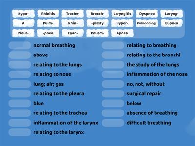Respiratory Med Terms
