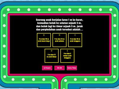 FORMATIF JARAK DAN PERPINDAHAN