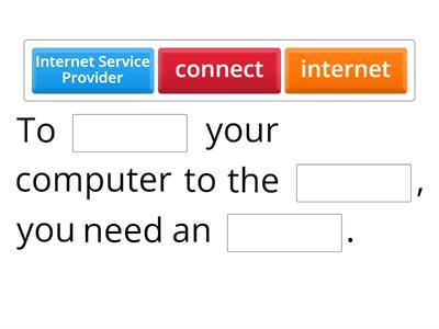 Connecting to the Internet and ISP