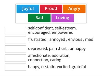 KYF - Secondary Emotions 