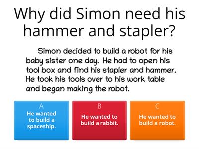 Simon Builds A Robot