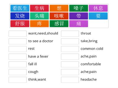 轻松学中文2 L6 汇总