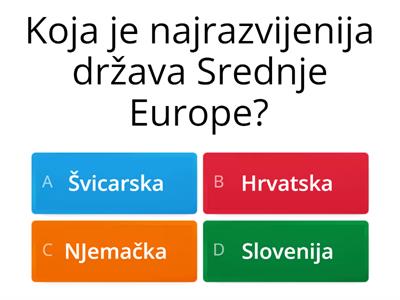 Države srednje Europe