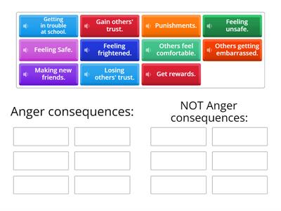 Consequences of Anger: