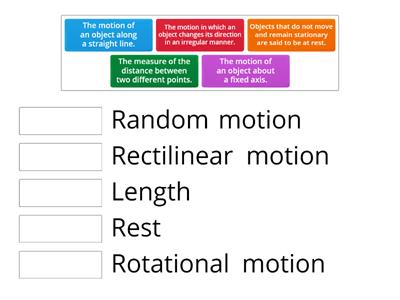 Measurement and Motion 4