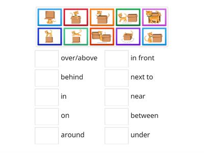 Prepositions of place