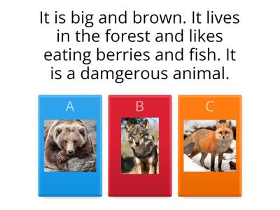 World of animals (riddles)