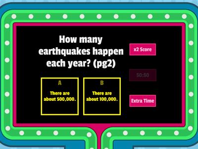 Earthquakes Revision: pg1-19