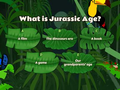 Jurassic Age - Day 1 - 10-12 yo - QUIZ