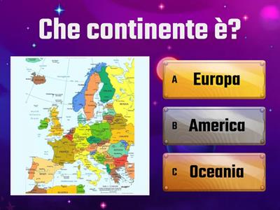Quiz continenti