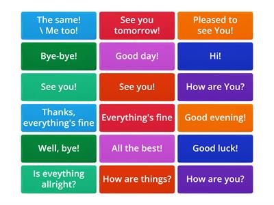 Basic greeting phrases in Ukrainian 