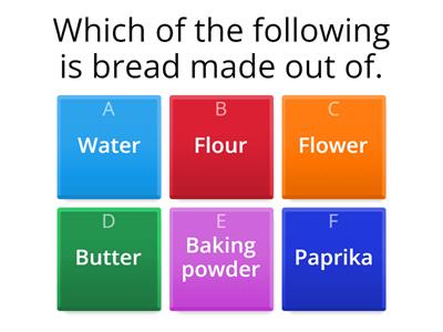 Bread Quiz