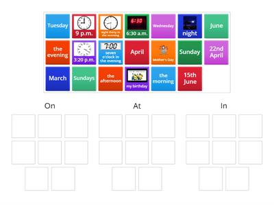 Prepositions (Time)