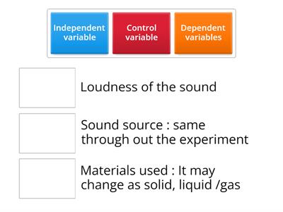 Investigation of sound through different materials 