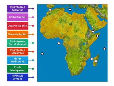 Africa - țărmuri, vecini