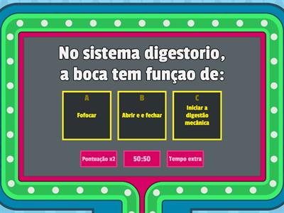 Jogo do sistema digestorio