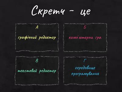 Скретч. Інформатика