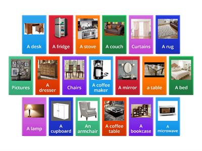 Furniture and appliances