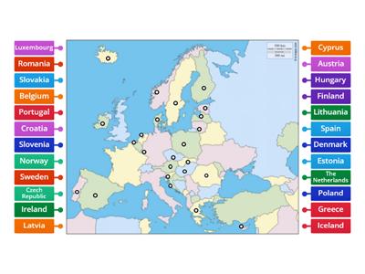 Countries of the EU