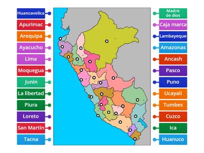 Departamentos del Perú 