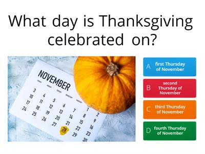 Thanksgiving Trivia