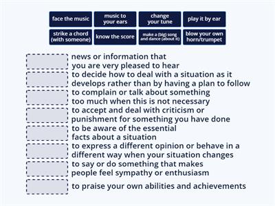 B2.7 | Music idioms - meanings