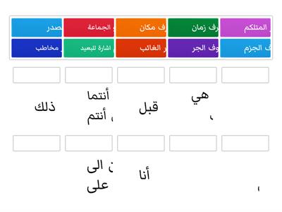 اللغة العربية / المعلمة بيان صالح 