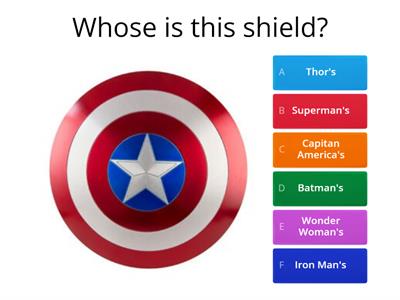 Whose is this...? - Super heroes