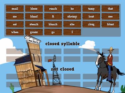 closed syllable