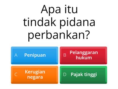 Ciri-ciri Tindak Pidana Perbankan di Indonesia