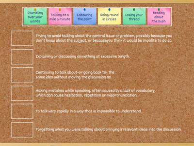 IELTS speaking 1 idioms