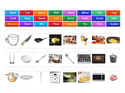 Kitchen utensiles