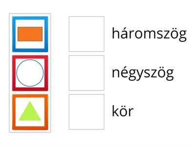 2D shapes in Hungarian
