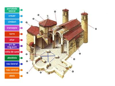 Parts de la catedral romànica