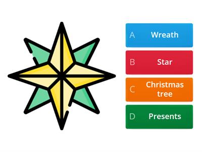 Christmas Quiz (Pop 2-3) - Vocabulary