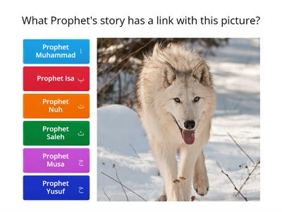 نسخة من Stories of the Prophets Quiz Year 4