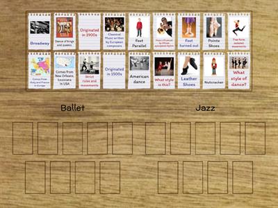 Ballet vs. Jazz