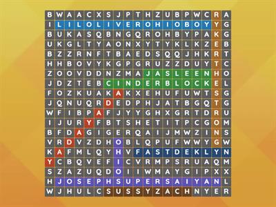 Impossible goofy griddy word search