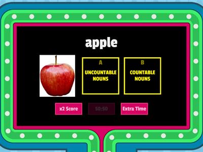 Countable / uncountable