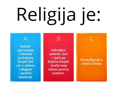 Religije
